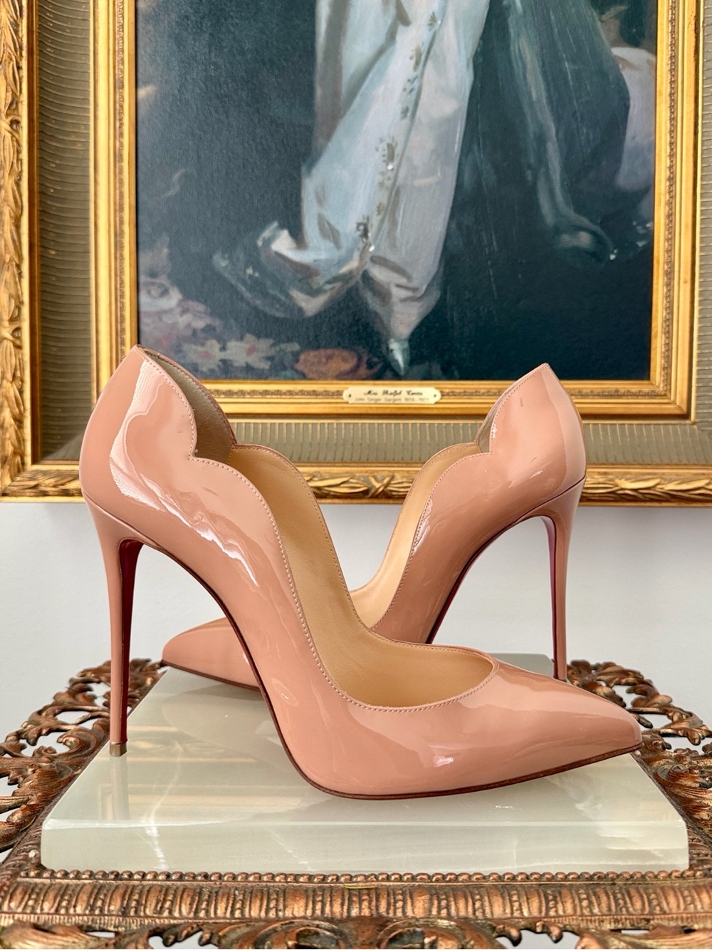 Christian Louboutin Blush Hot Chick Pumps